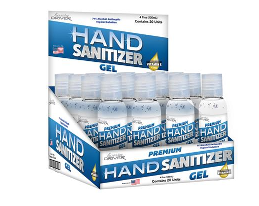 Hand Sanitizer Gel Display Kit
